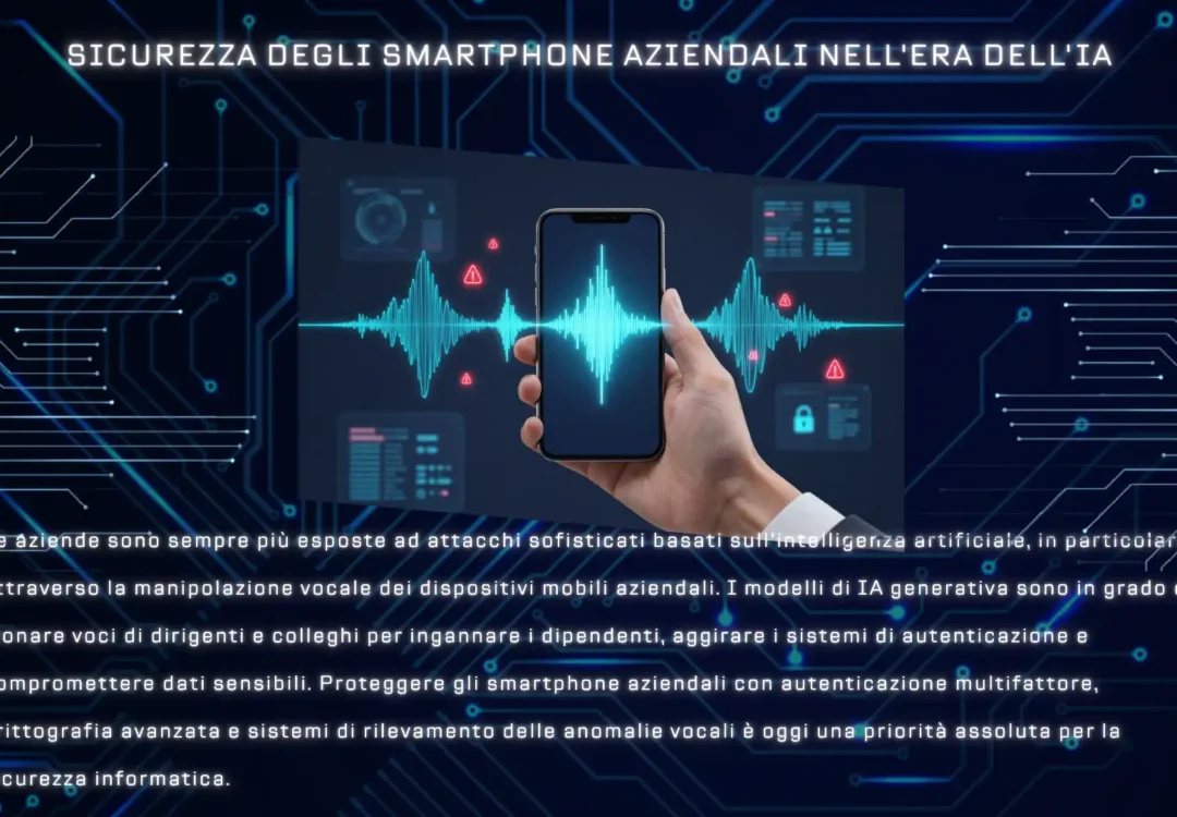 Attacchi deepfake audio aziendali